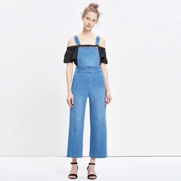 Madewell Summit Culotte Overalls Wide Leg size XS - Picture 1 of 11